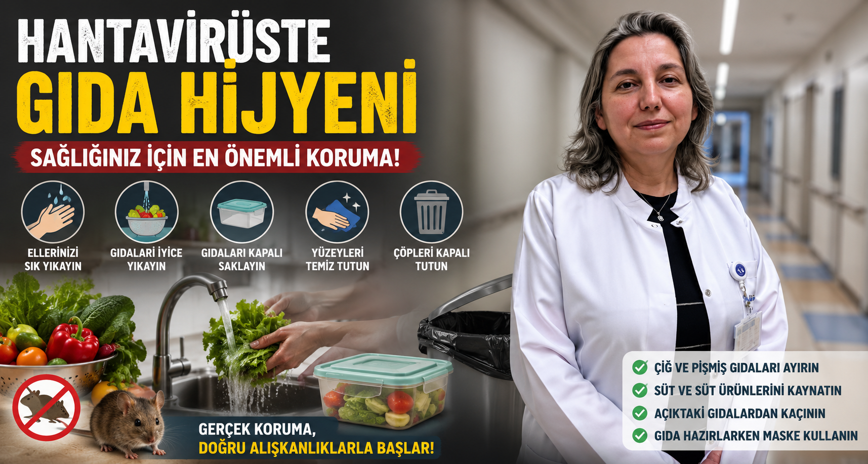 Hantavirüste gıda hijyeni