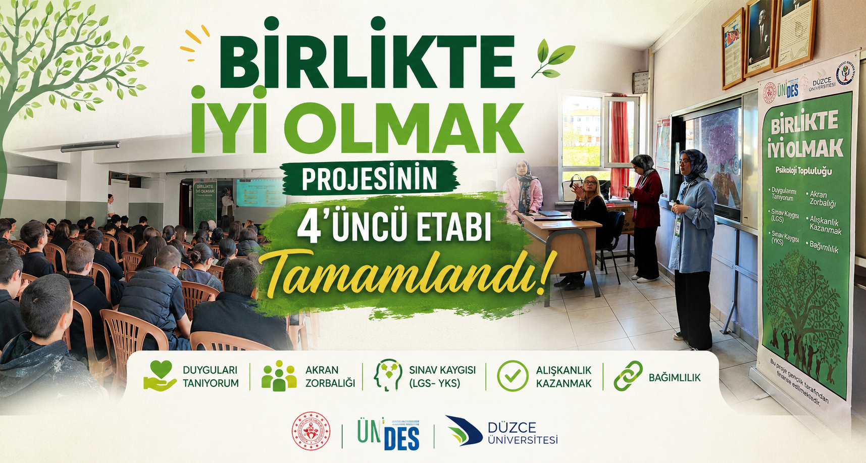 Birlikte İyi Olmak Projesinin 4'üncü Etabı Tamamlandı