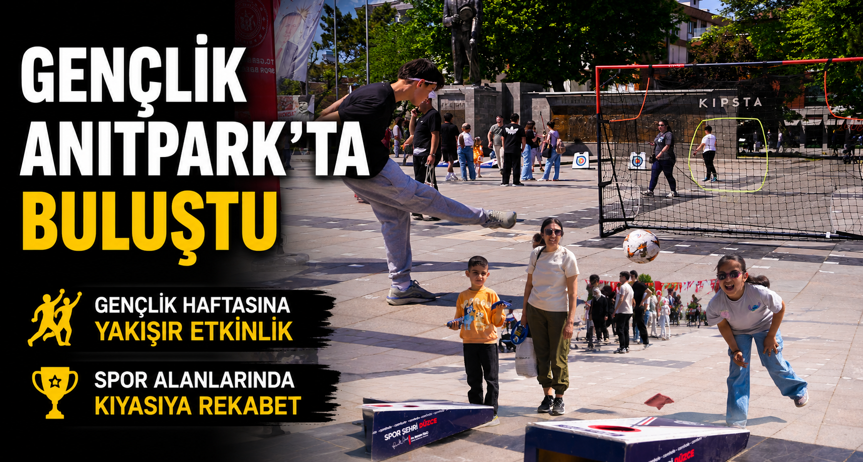 Gençlik Anıtpark’ta Buluştu