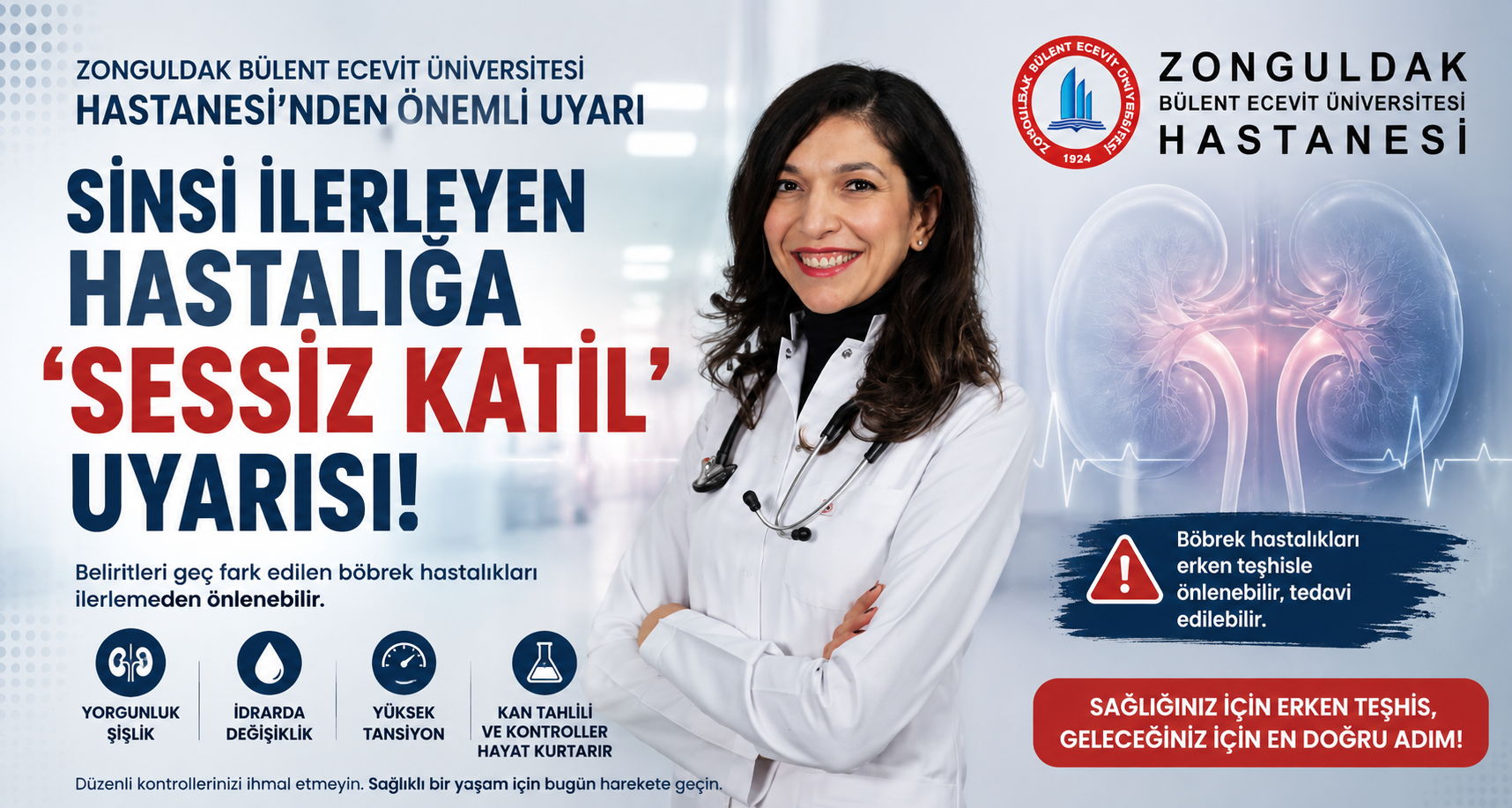 Sinsi ilerleyen hastalığa ’Sessiz Katil’ uyarısı