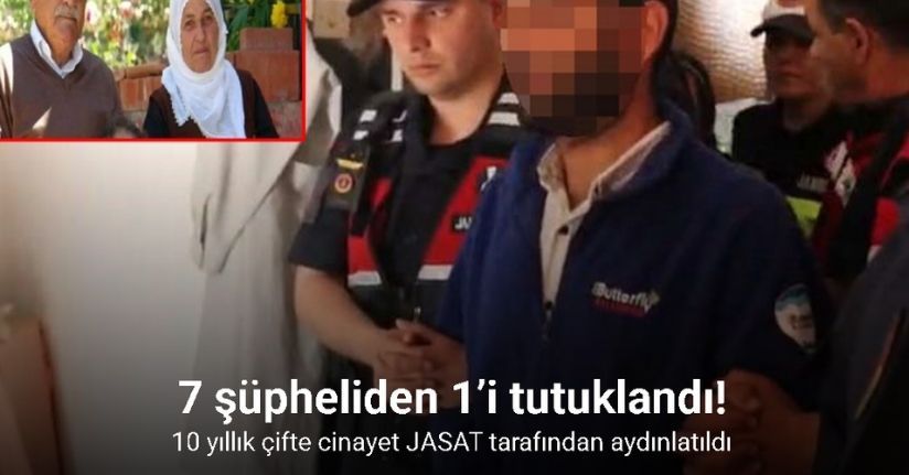 10 yıllık çifte cinayet JASAT tarafından aydınlatıldı