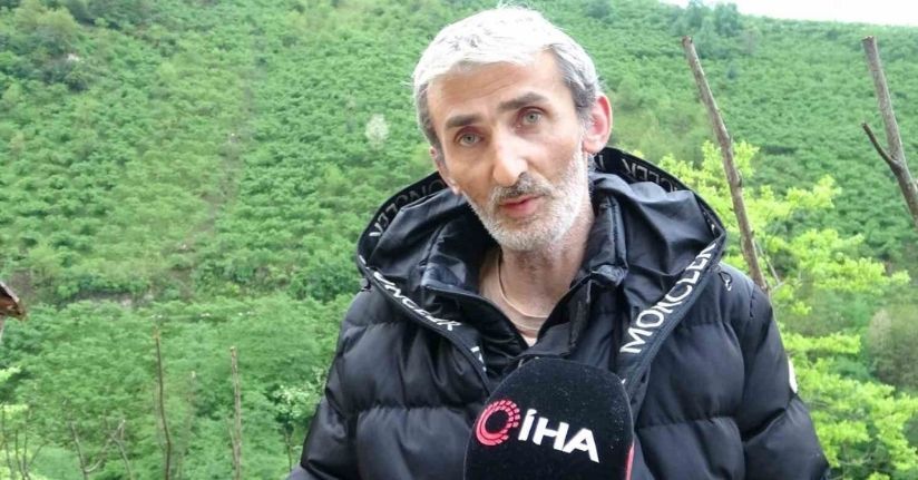 Yamaçtan yuvarlanan aracın sürücüsü de
