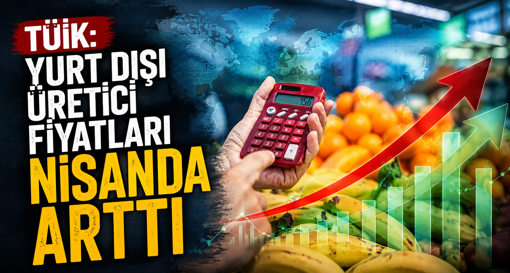 TÜİK: Yurt dışı üretici fiyatları nisanda arttı