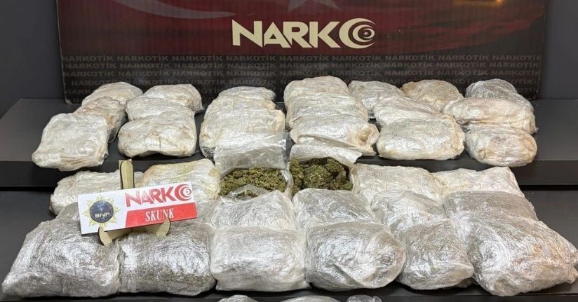 Batman’da 20 kilo skunk ele geçirildi