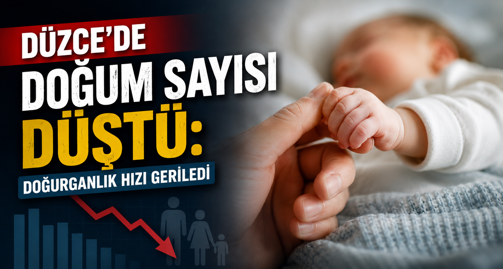 Düzce’de Doğum Sayısı Düştü: Doğurganlık Hızı Geriledi