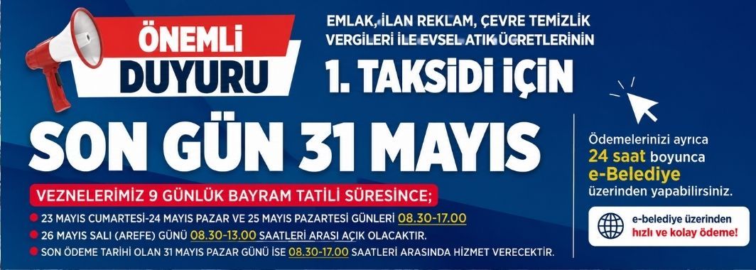 Düzce Belediyesi Vezneleri Bayram Tatilinde Açık