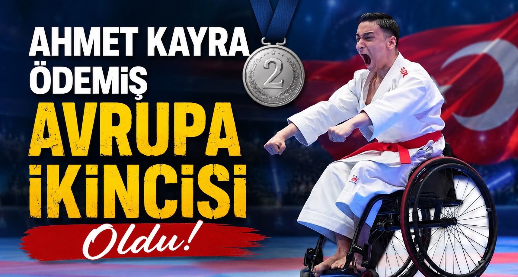 Ahmet Kayra Ödemiş Avrupa İkincisi Oldu