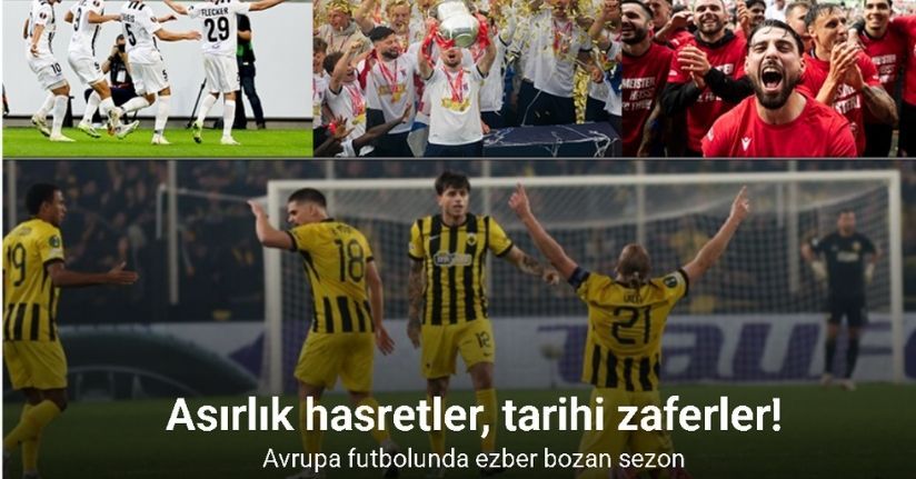 Avrupa futbolunda bu sezon on yıllarca süren şampiyonluk hasretleri bittiAvrupa futbolunda bu sezon on yıllarca süren şampiyonluk hasretleri bitti