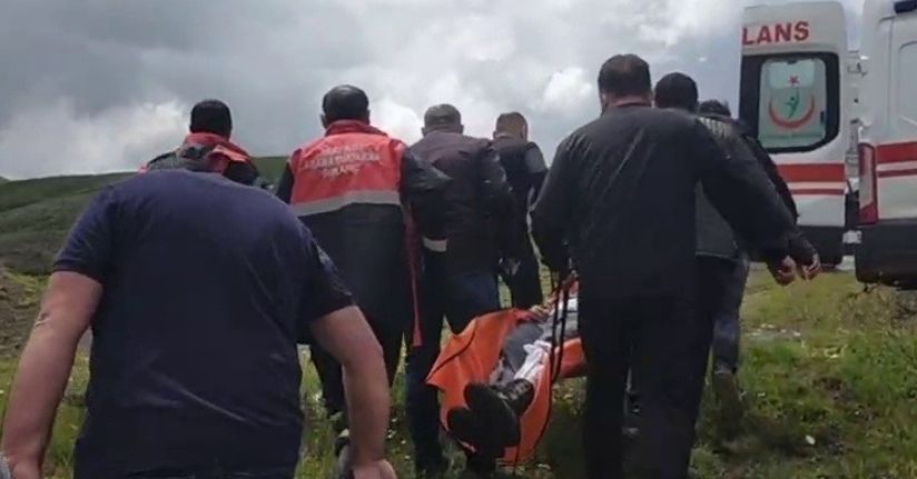 Mantar toplarken ayı saldırısına uğradı