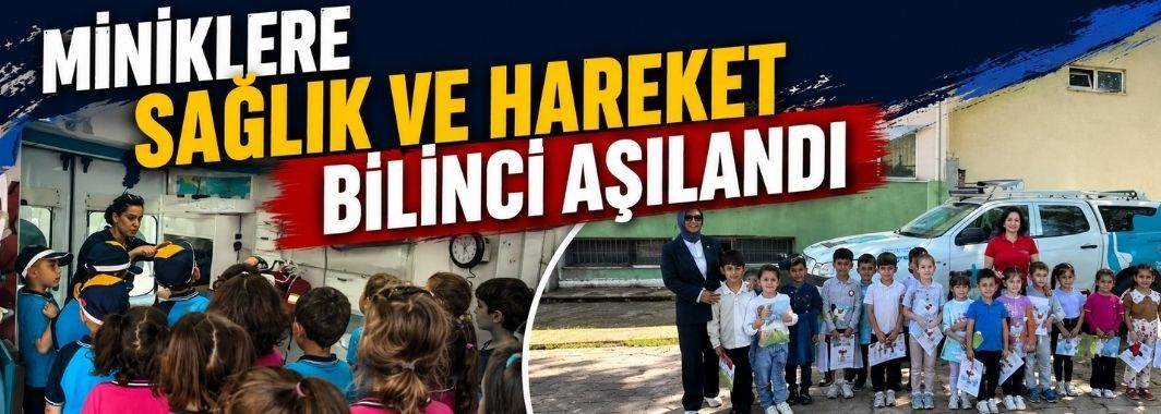Düzce’de Miniklere Sağlık Ve Hareket Bilinci Aşılandı