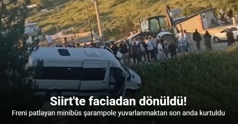 Mezarlık ziyareti dönüşü faciadan dönüld