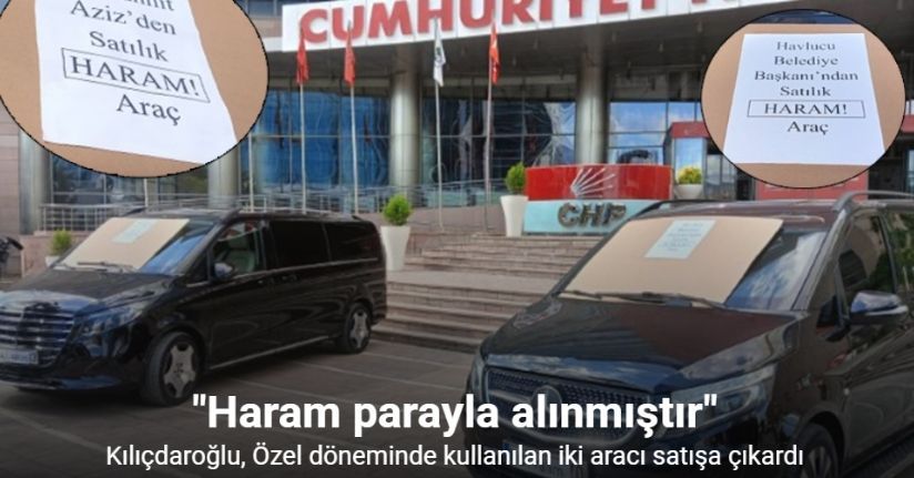 Özgür Özel döneminde CHP’ye tahsis edildiği iddia edilen iki araç 