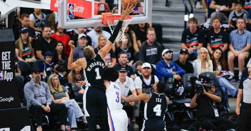 San Antonio Spurs, seriyi son maça taşıdı