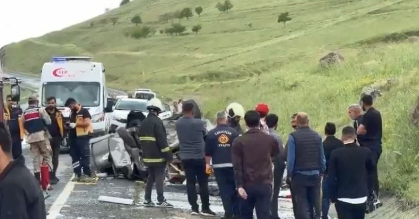 Elazığ’da feci kaza: 1 ölü, 3 yaralı