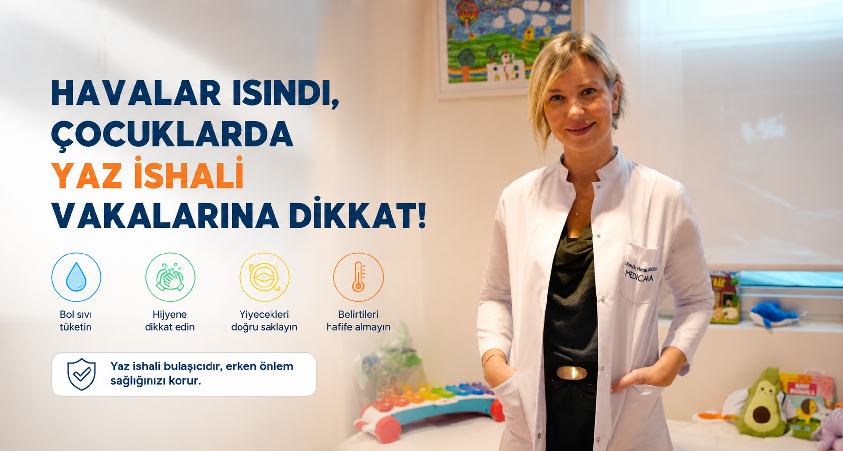 Havalar ısındı, çocuklarda yaz ishali vakalarına dikkat