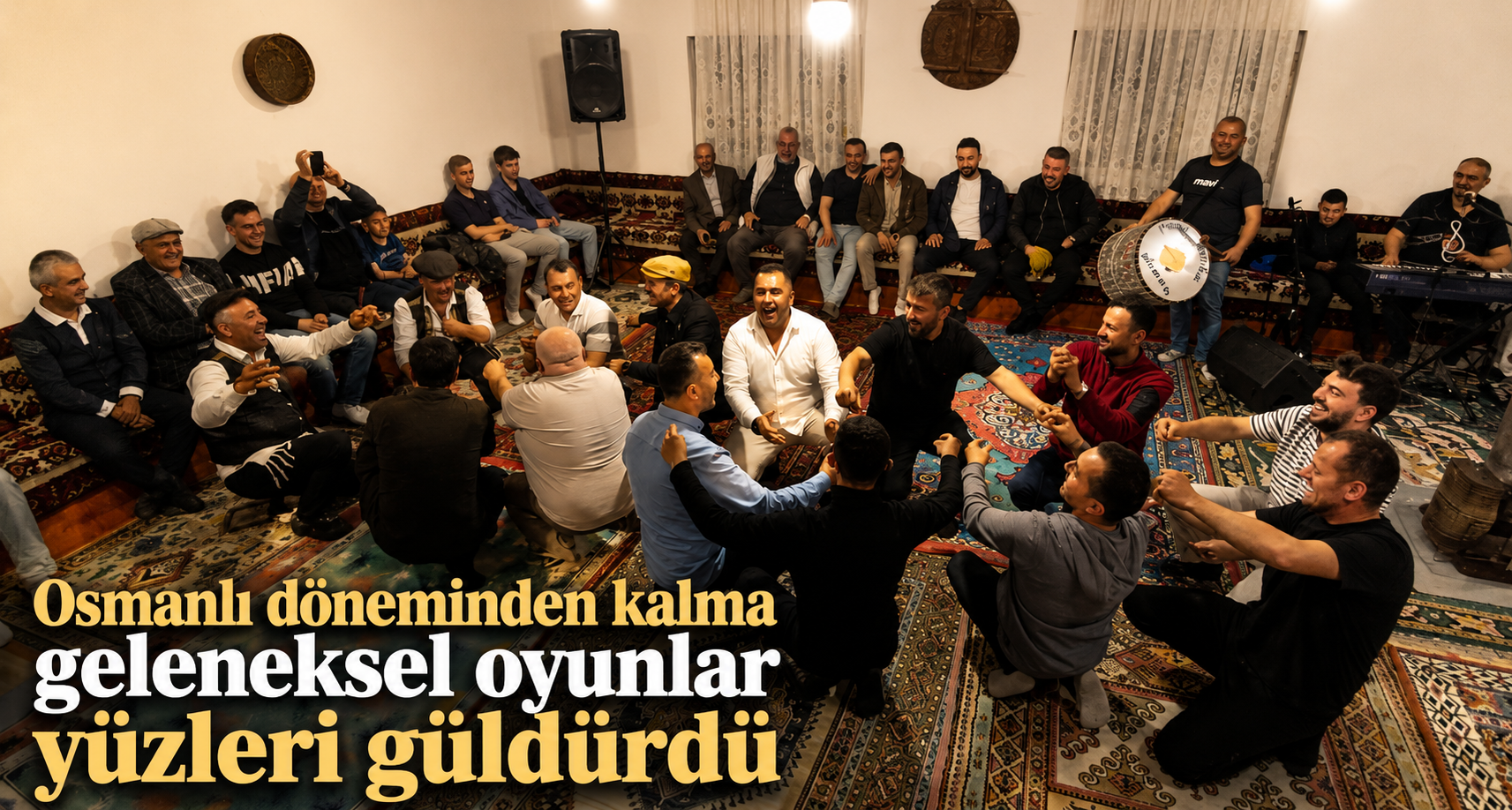 Osmanlı döneminden kalma geleneksel oyunlar yüzleri güldürdü