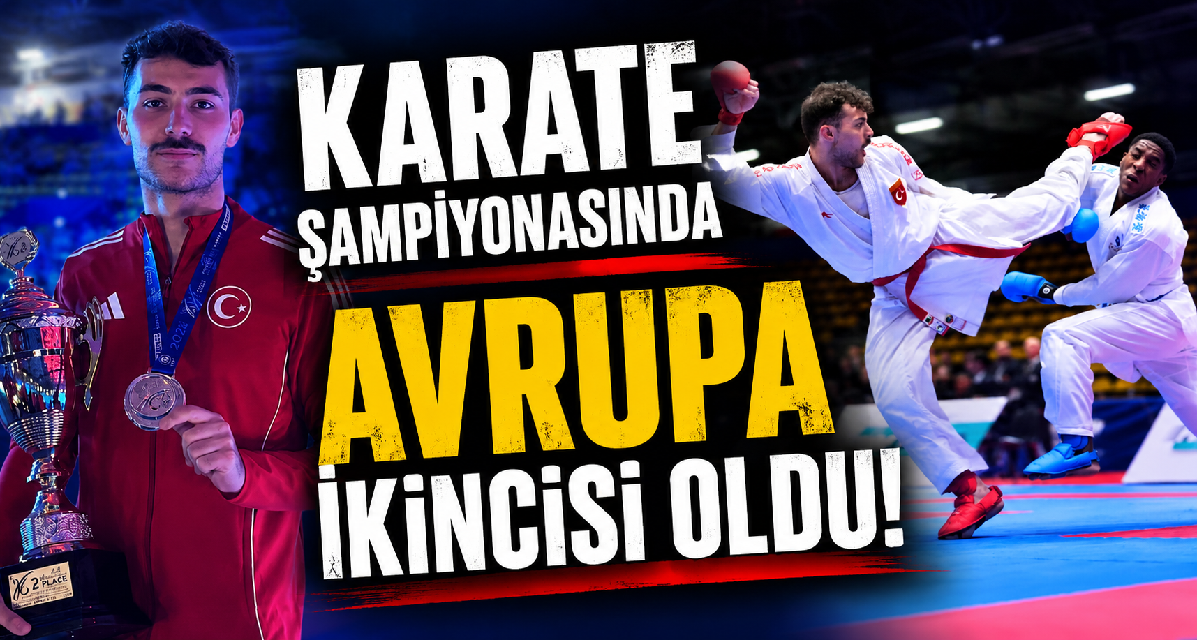 Karate Şampiyonasında Avrupa İkinci Oldu