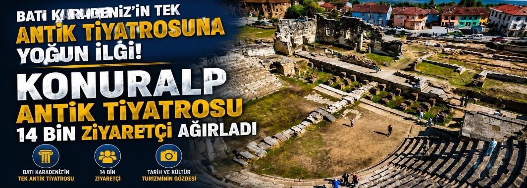 Batı Karadeniz’in Tek Antik Tiyatrosuna Yoğun İlgi