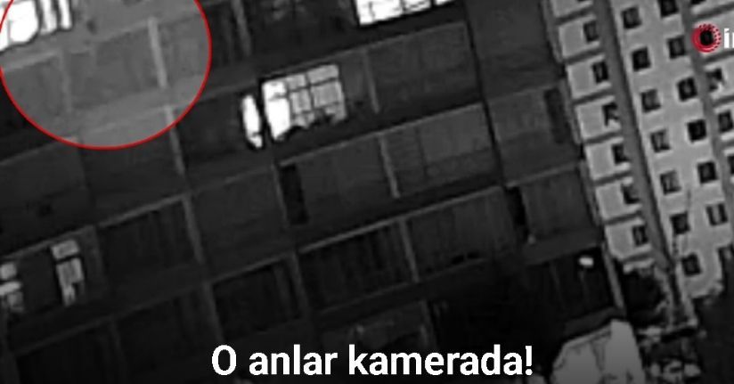 Balkondan düşerek hayatını kaybetmişti: Olay anının görüntüsü ortaya çıktı