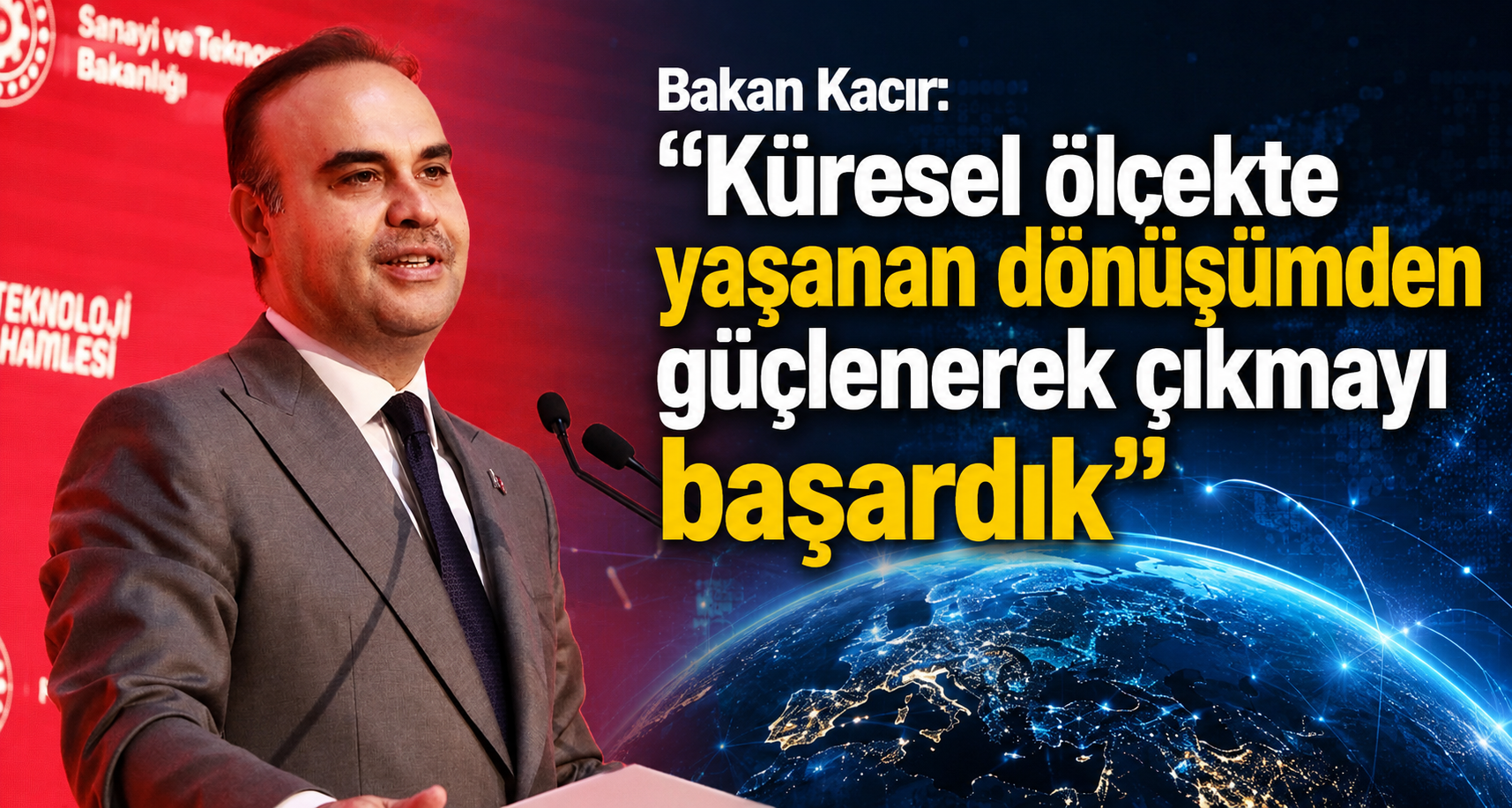 Bakan Kacır: 