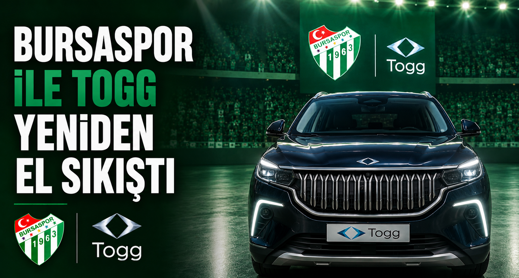 Bursaspor ile TOGG yeniden el sıkıştı