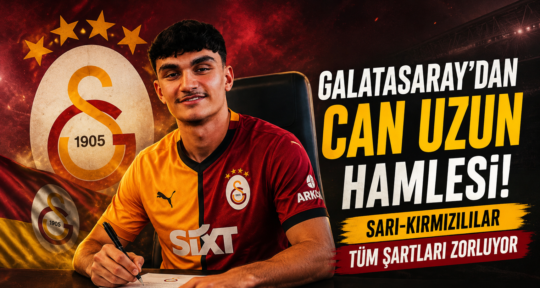 Galatasaray'dan Can Uzun Hamlesi! Sarı-Kırmızılılar Tüm Şartları Zorluyor