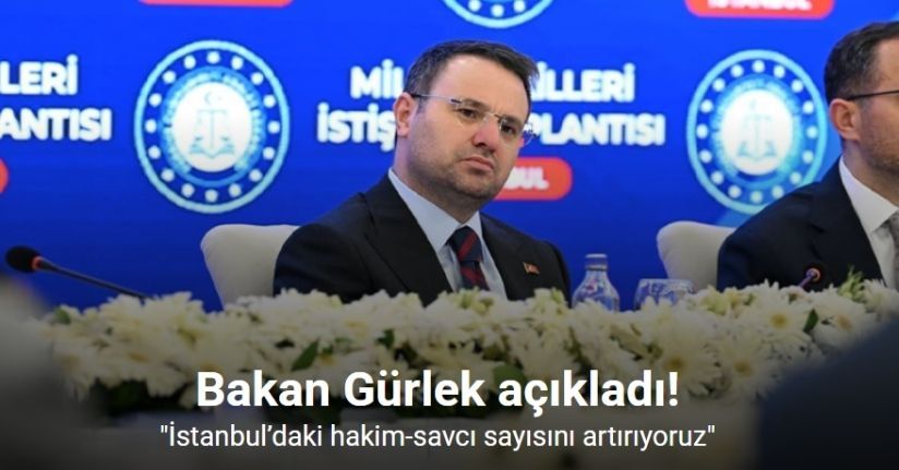 Bakan Gürlek: 