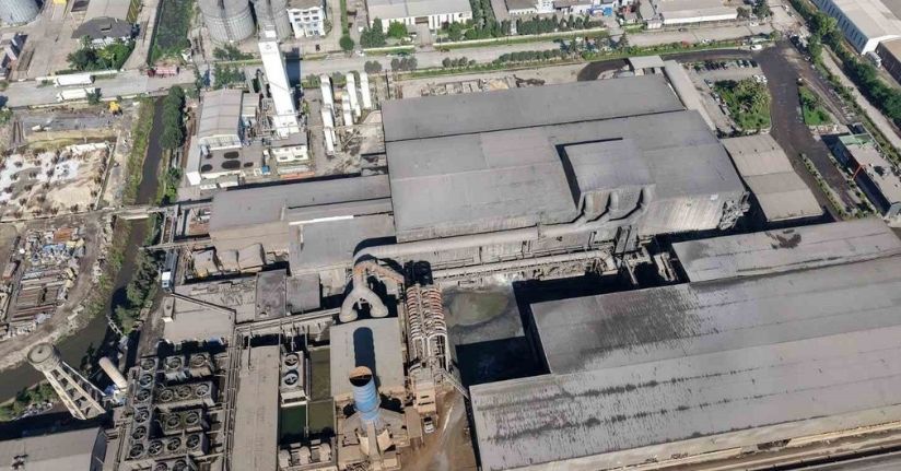 Samsun’da 3 işçinin hayatını kaybettiği fabrika havadan görüntülendi