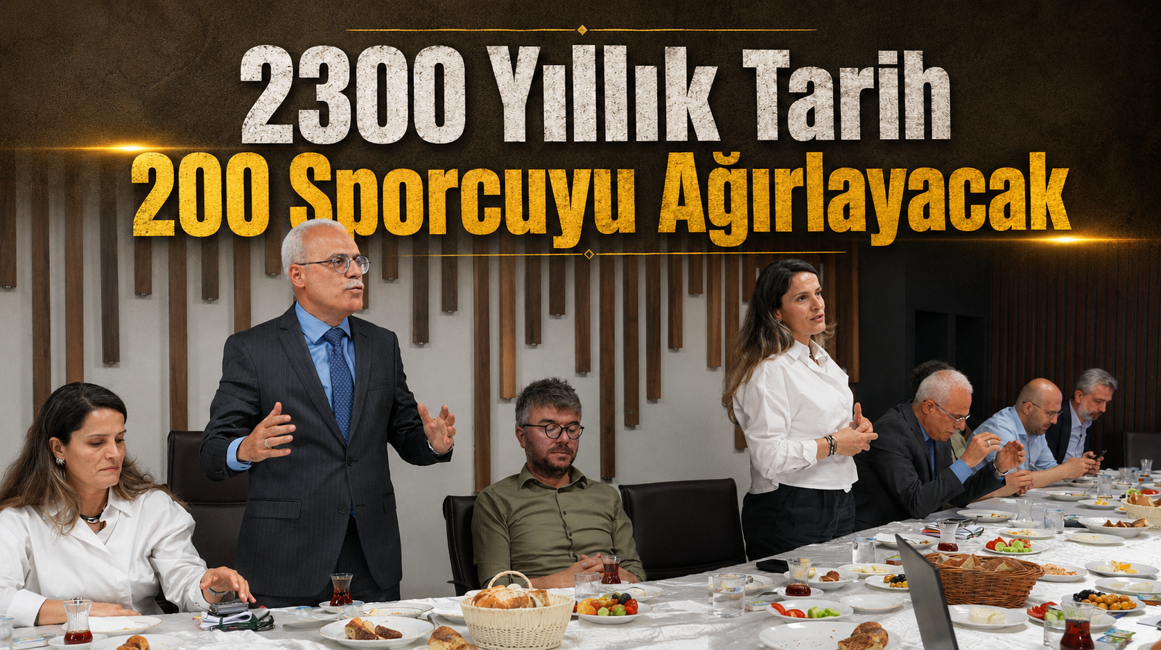 2300 Yıllık Tarih 200 Sporcuyu Ağırlayacak