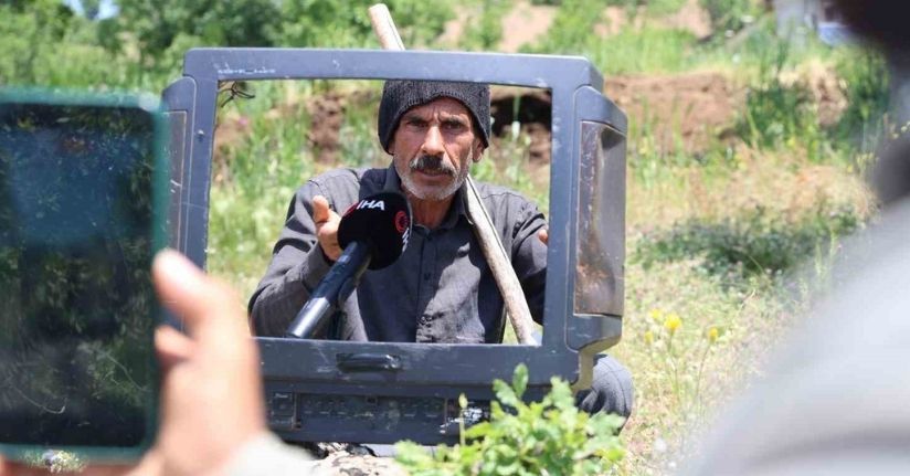 İnşaatı bıraktı, çoban oldu; eski televizyon kasasıyla şöhreti yakaladı