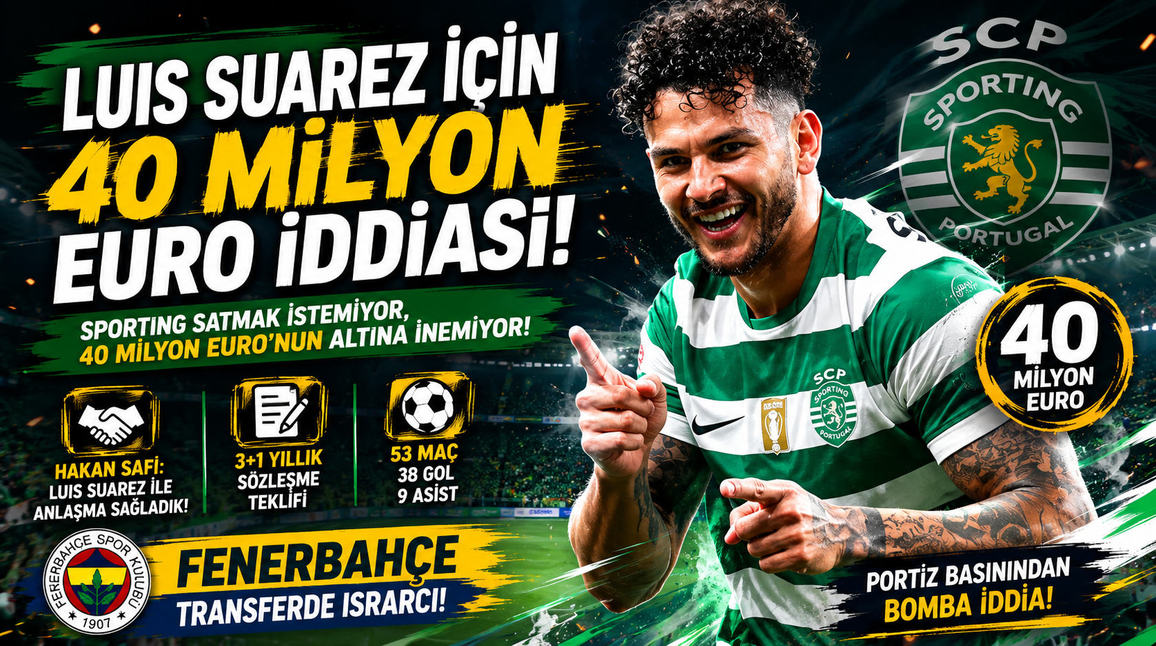 Luis Suarez İçin 40 Milyon Euro İddiası!
