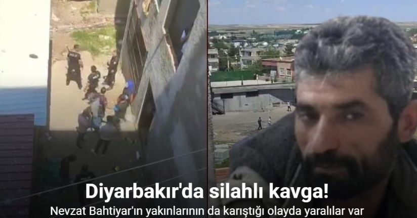 Diyarbakır’da iki grup arasında silahlı kavga: 4 yaralı
