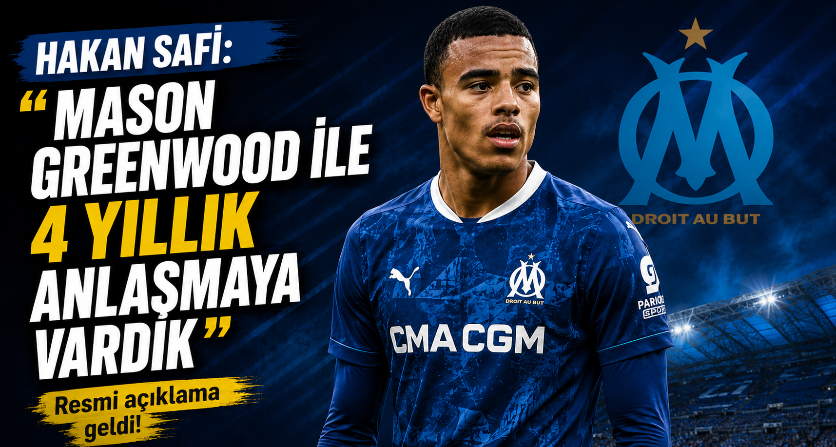 Hakan Safi, Mason Greenwood ile 4 yıllık anlaşmaya vardıklarını açıkladı