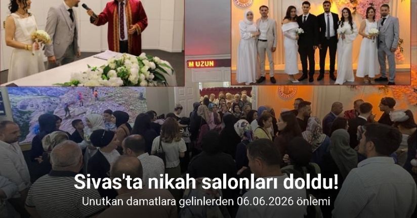 Çiftler nikah salonuna akın etti, tarih kadar nedeni de dikkat çekti