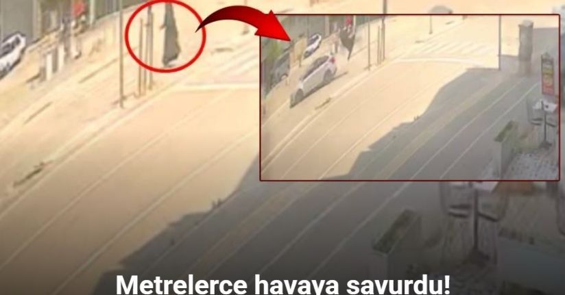 Bursa’da yaya geçidinde dehşet anları