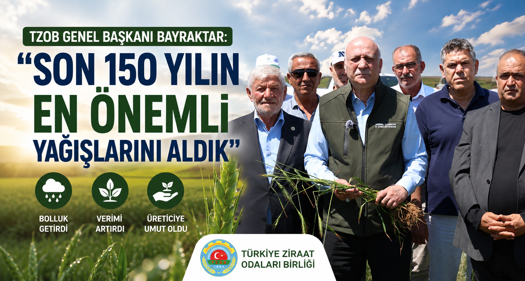 TZOB Genel Başkanı Bayraktar: