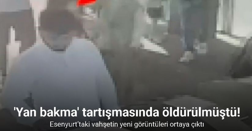 Esenyurt’ta gencin nişanlısının yanında öldürüldüğü olayın yeni görüntüleri ortaya çıktı
