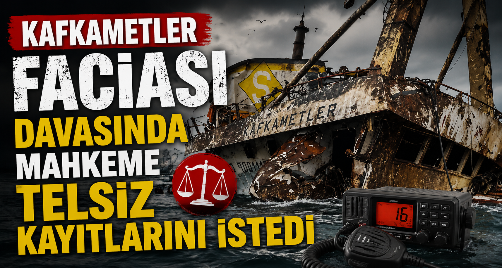 Kafkametler faciası davasında mahkeme telsiz kayıtlarını istedi