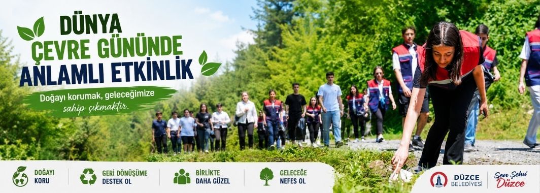 Dünya Çevre Gününde Anlamlı Etkinlik