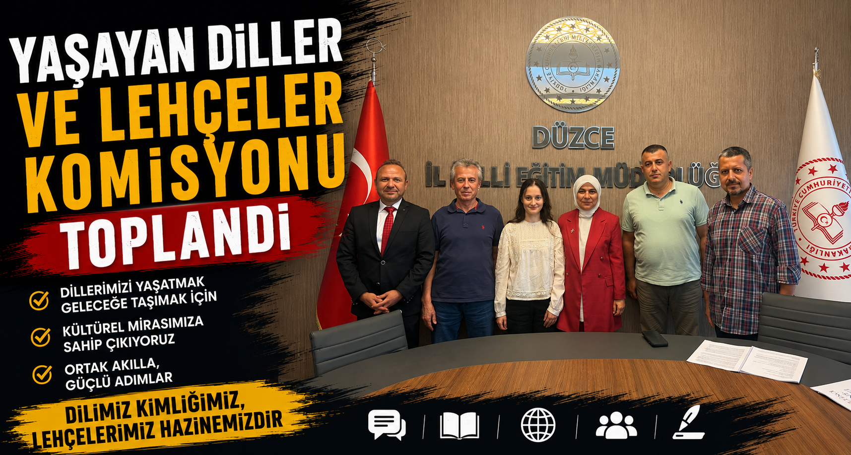 Yaşayan diller ve lehçeler komisyonu toplandı