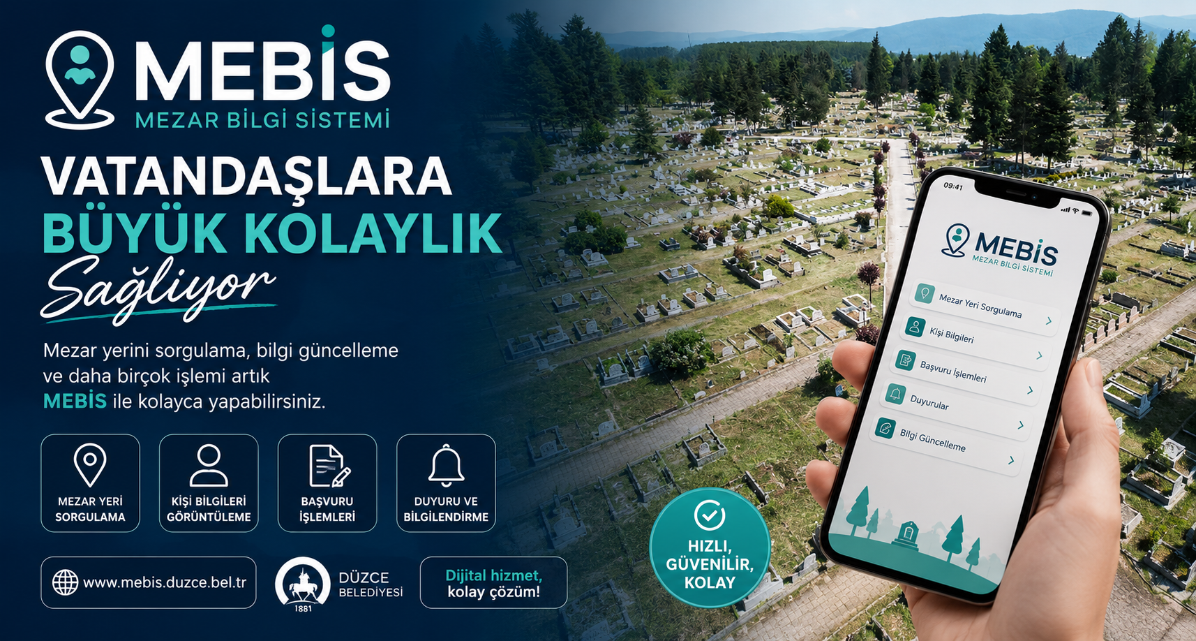 Mebis, Vatandaşlara Büyük Kolaylık Sağlıyor