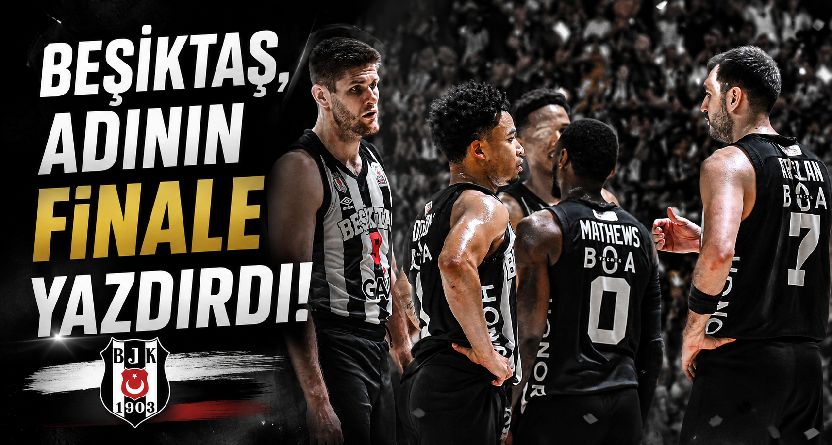 Beşiktaş, adının finale yazdırdı