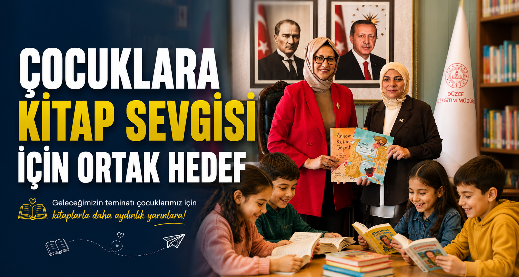 Çocuklara Kitap Sevgisi İçin Ortak Hedef