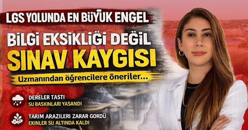 LGS yolunda en büyük engel bilgi eksikliği değil sınav kaygısı