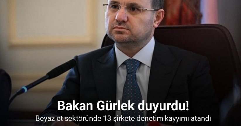 Adalet Bakanı Gürlek: 