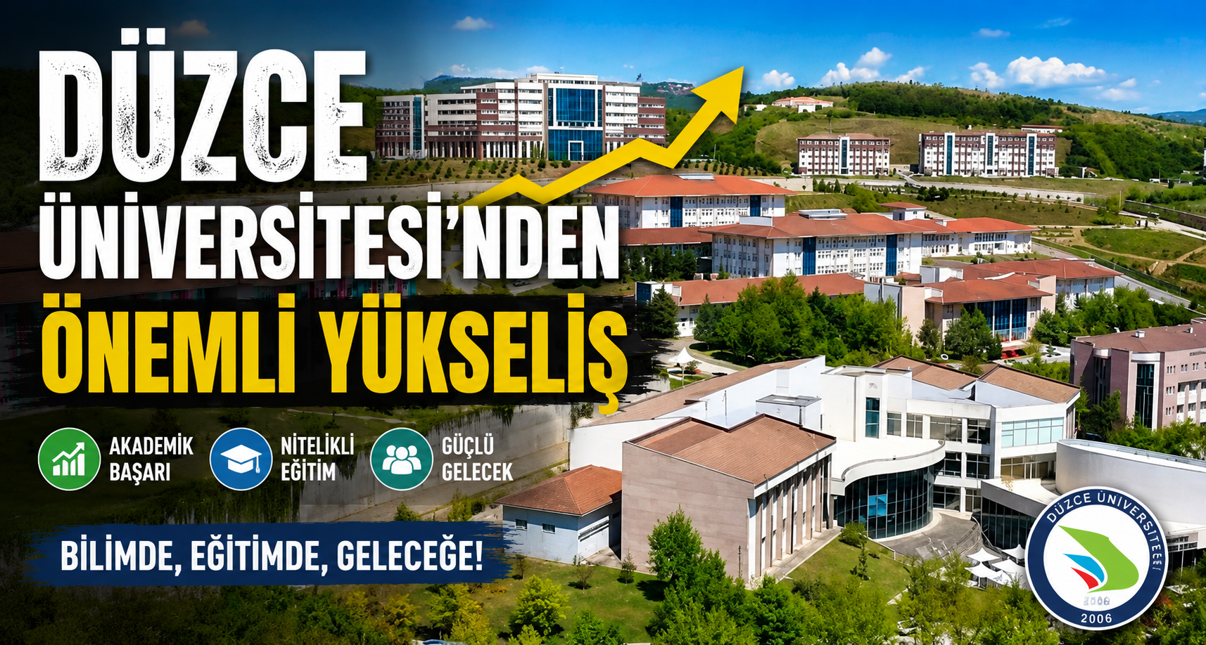Düzce Üniversitesi’nden Önemli Yükseliş