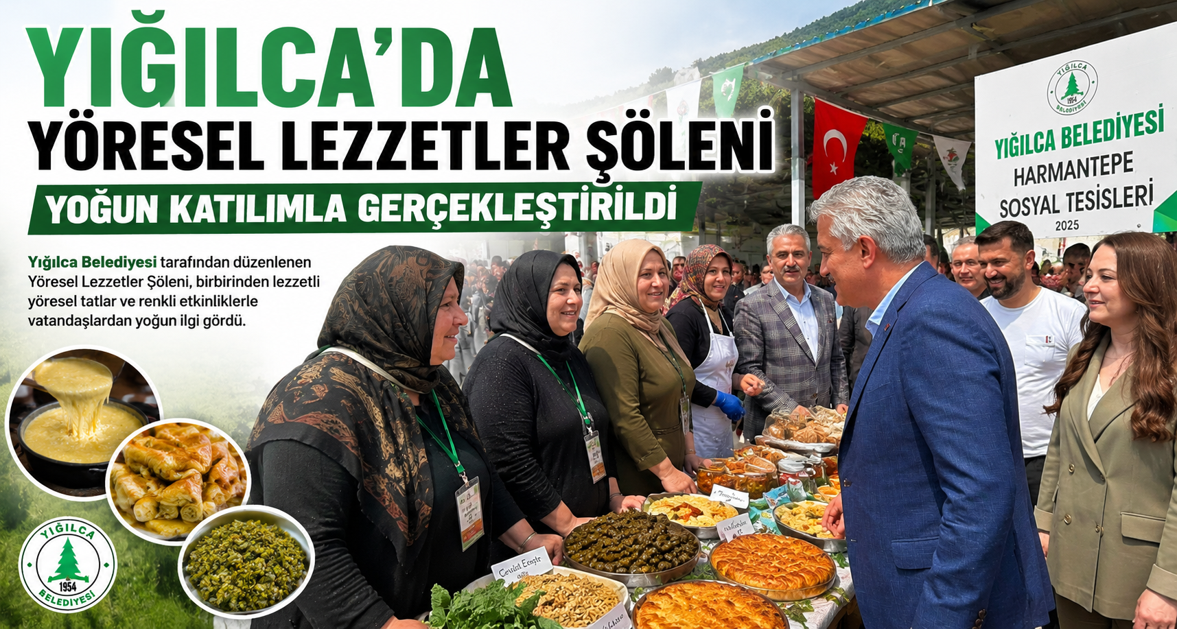 Yığılca’da Yöresel Lezzetler Şöleni Yoğun Katılımla Gerçekleştirildi