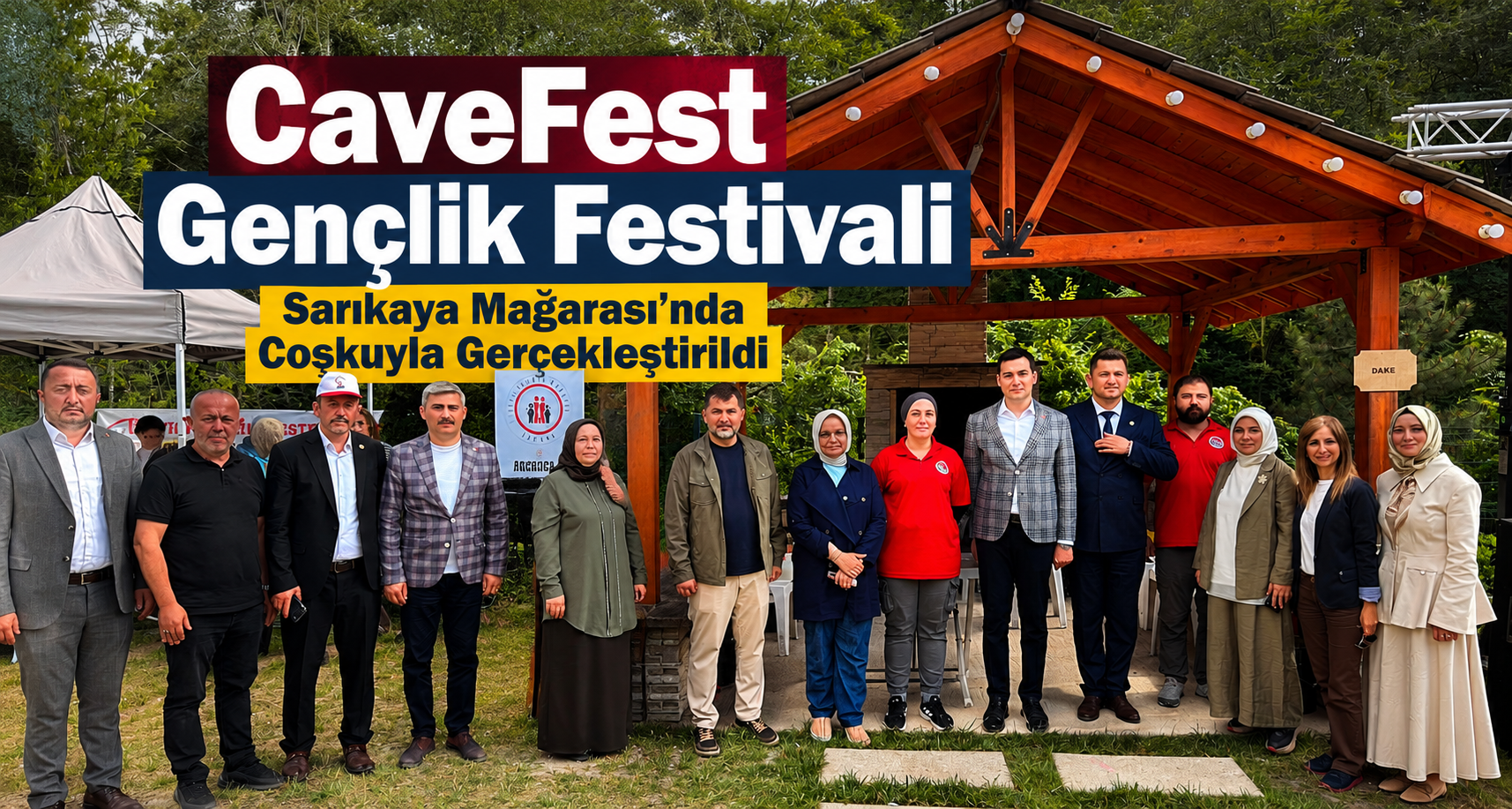 CaveFest Gençlik Festivali Sarıkaya Mağarası’nda Coşkuyla Gerçekleştirildi