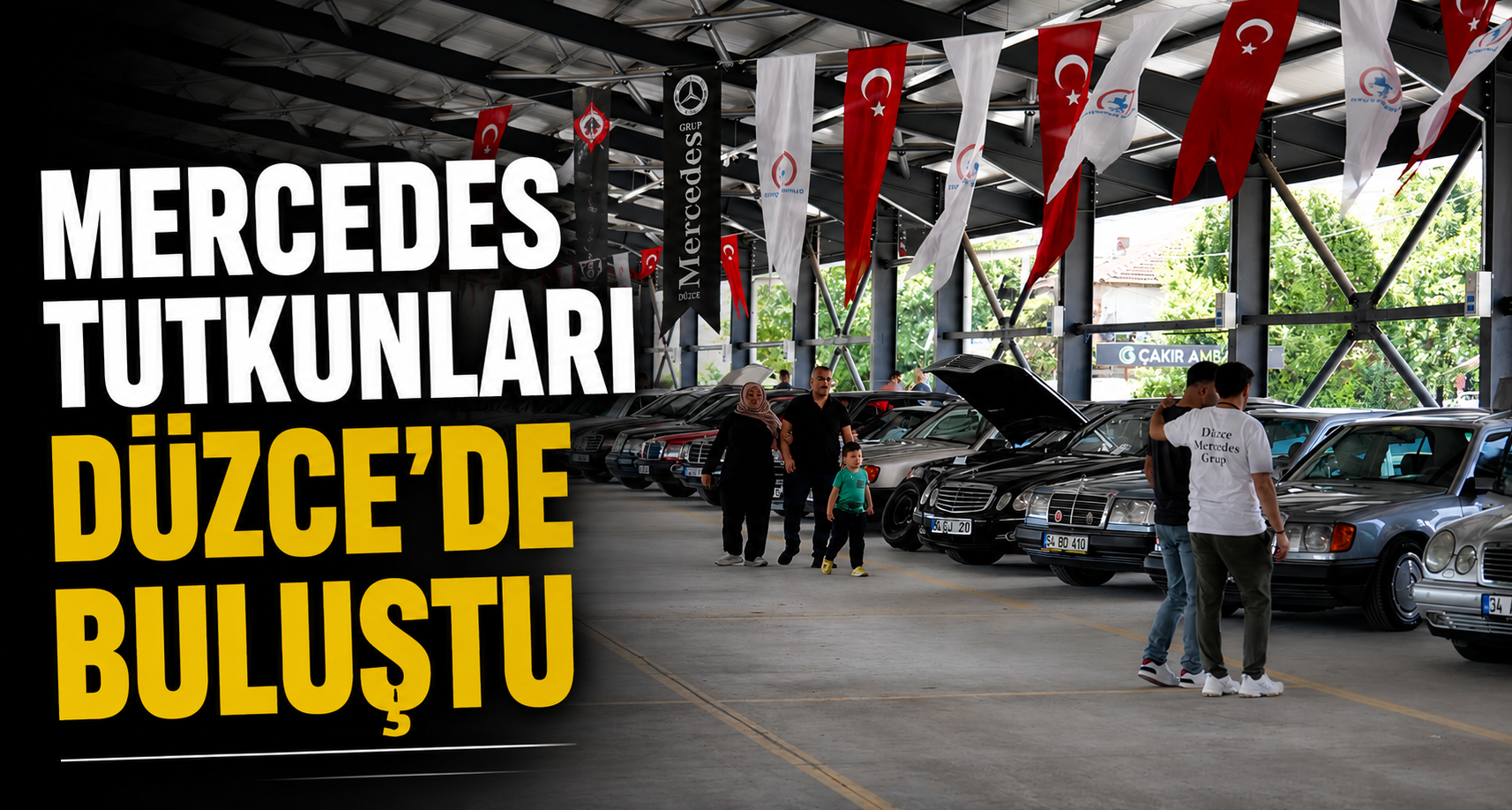 Mercedes Tutkunları Düzce’de Buluştu