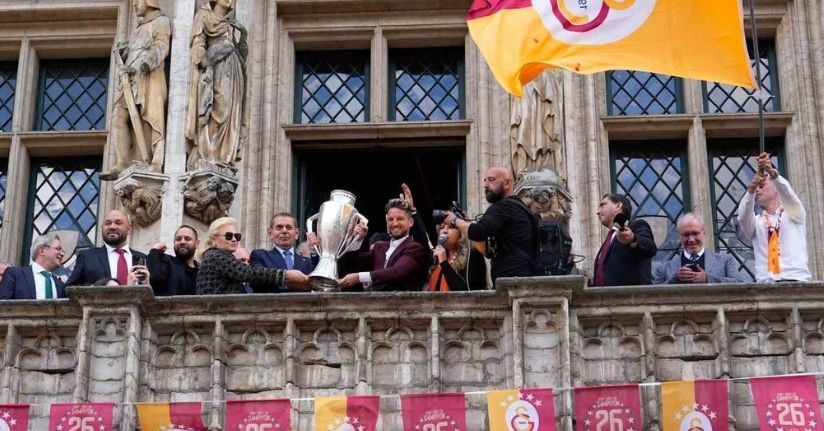 Galatasaray’ın 26. şampiyonluğunun coşkusu Belçika’da yaşandı
